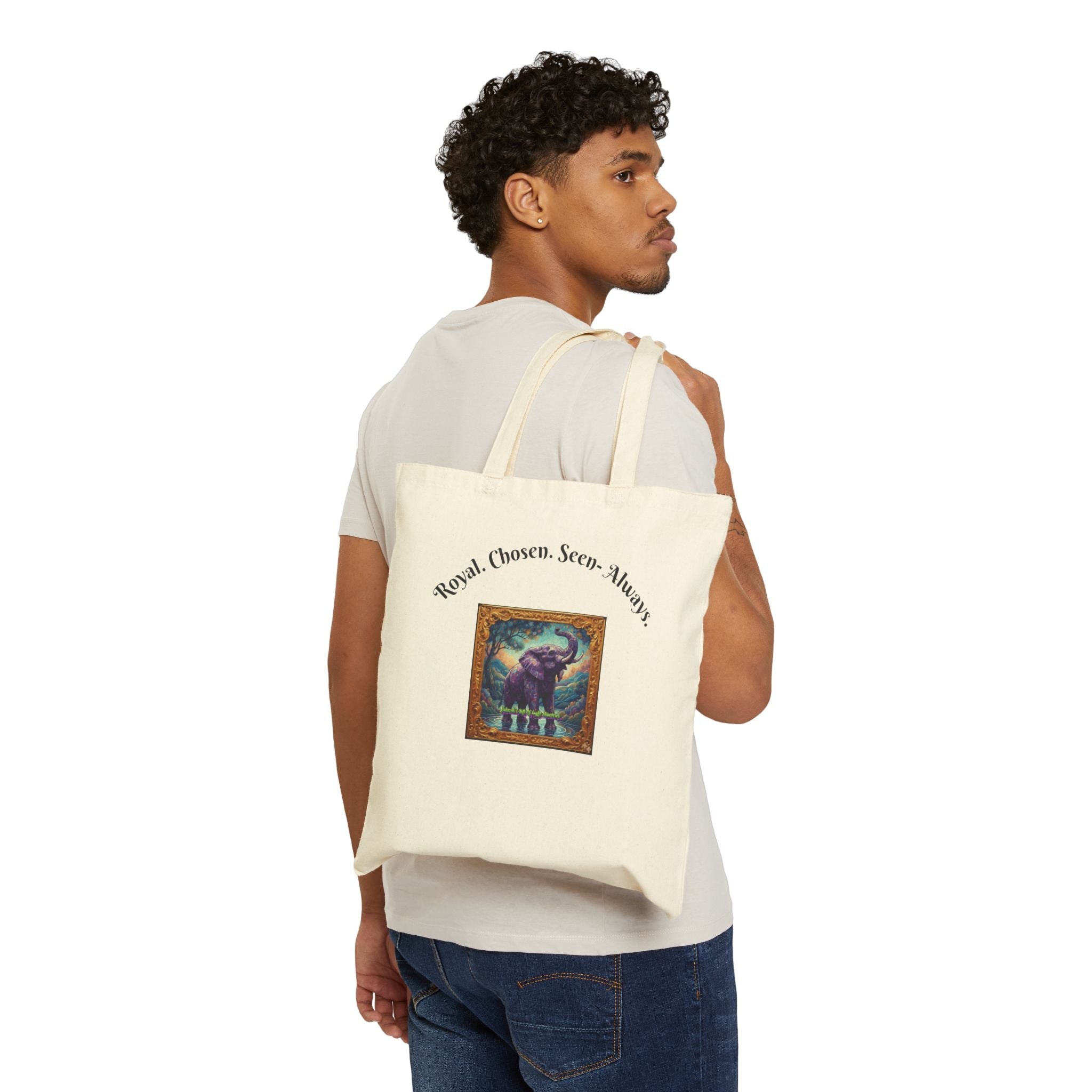 🪔Mani's Vessel of Grace Cotton Tote Bag