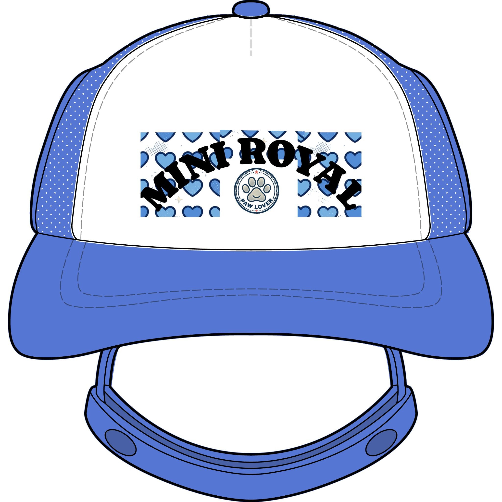 🐶 Mini Royal "Pooch Foam Trucker Cap"
