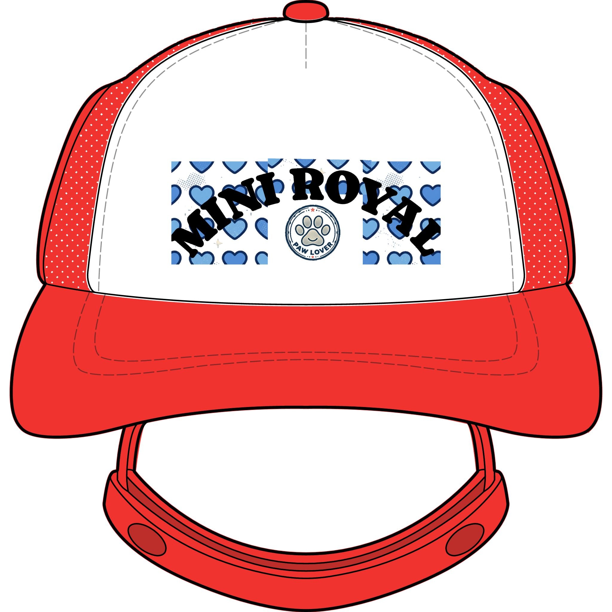 🐶 Mini Royal "Pooch Foam Trucker Cap"