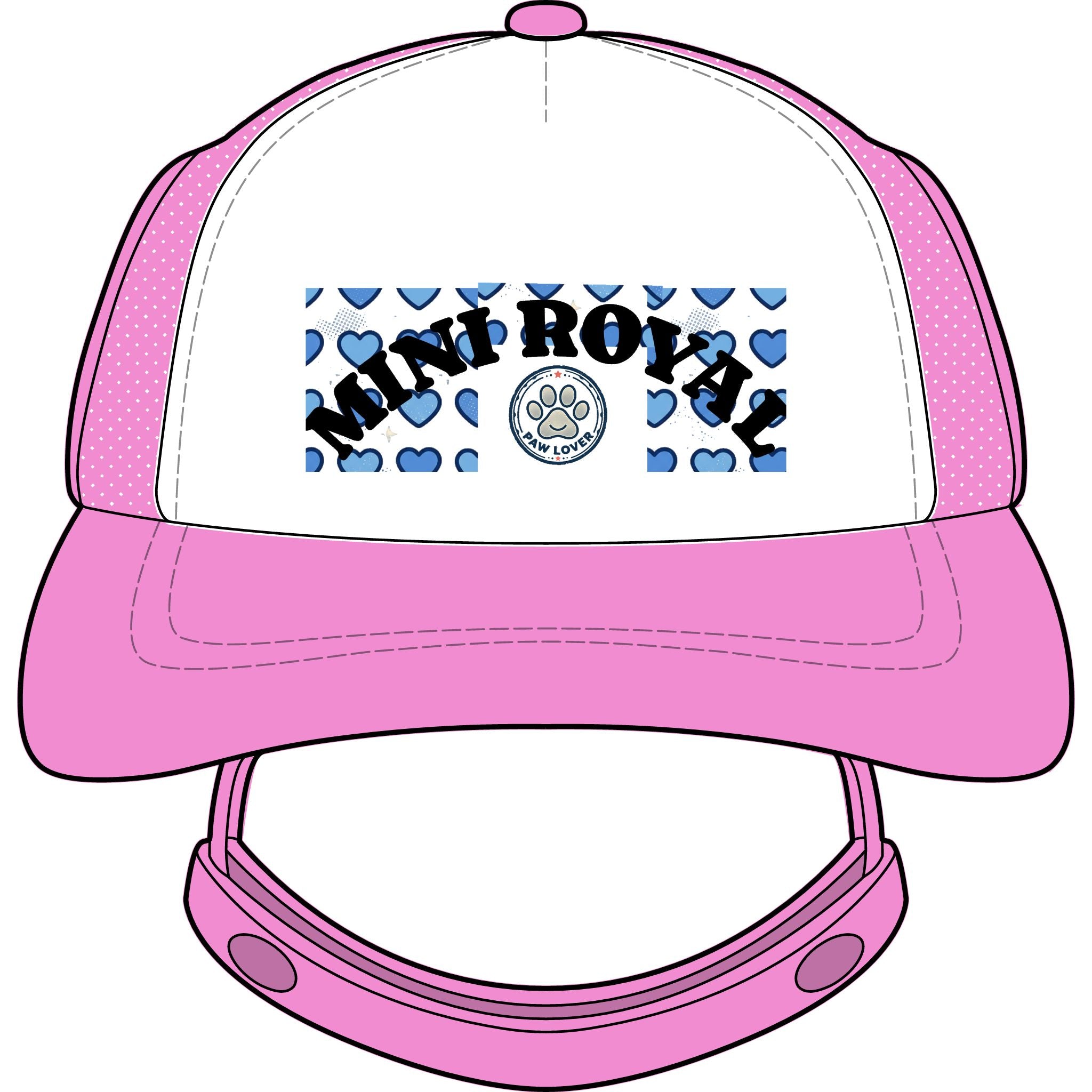 🐶 Mini Royal "Pooch Foam Trucker Cap"