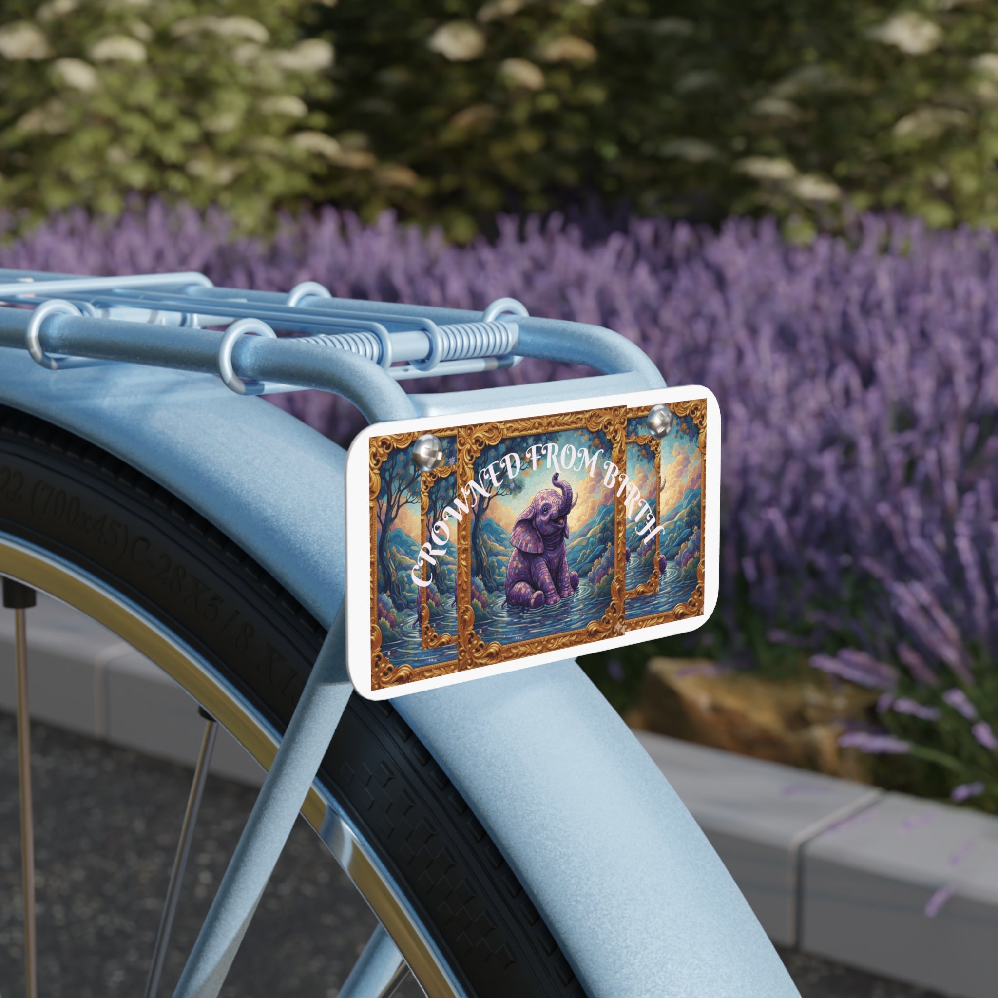 🚘Mani's Mini License Plate — "Crowned From Birth"