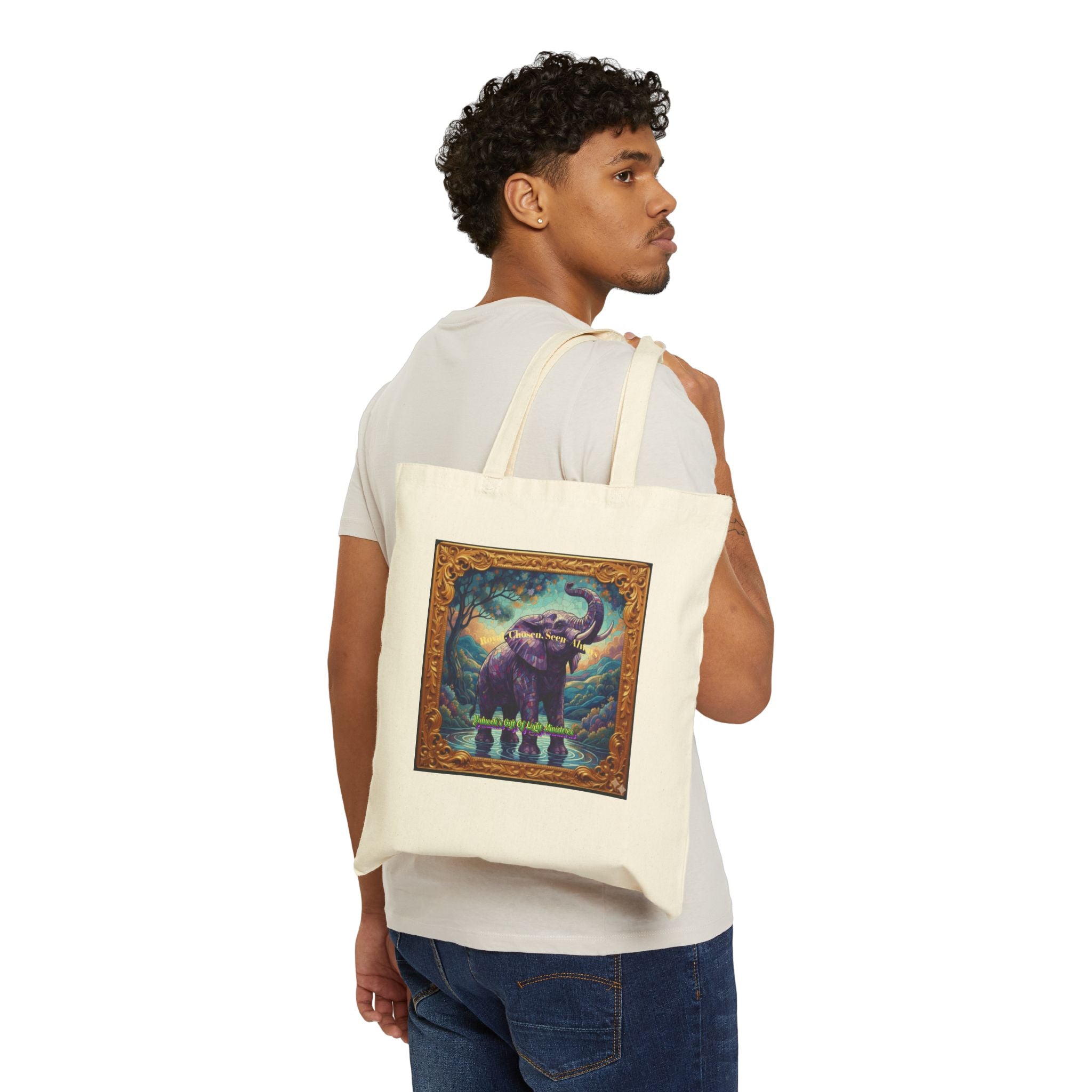 🪔Mani's Vessel of Grace Cotton Tote Bag