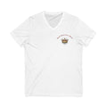 Queen Energy Tee – Crown Graphic V‑Neck Shirt