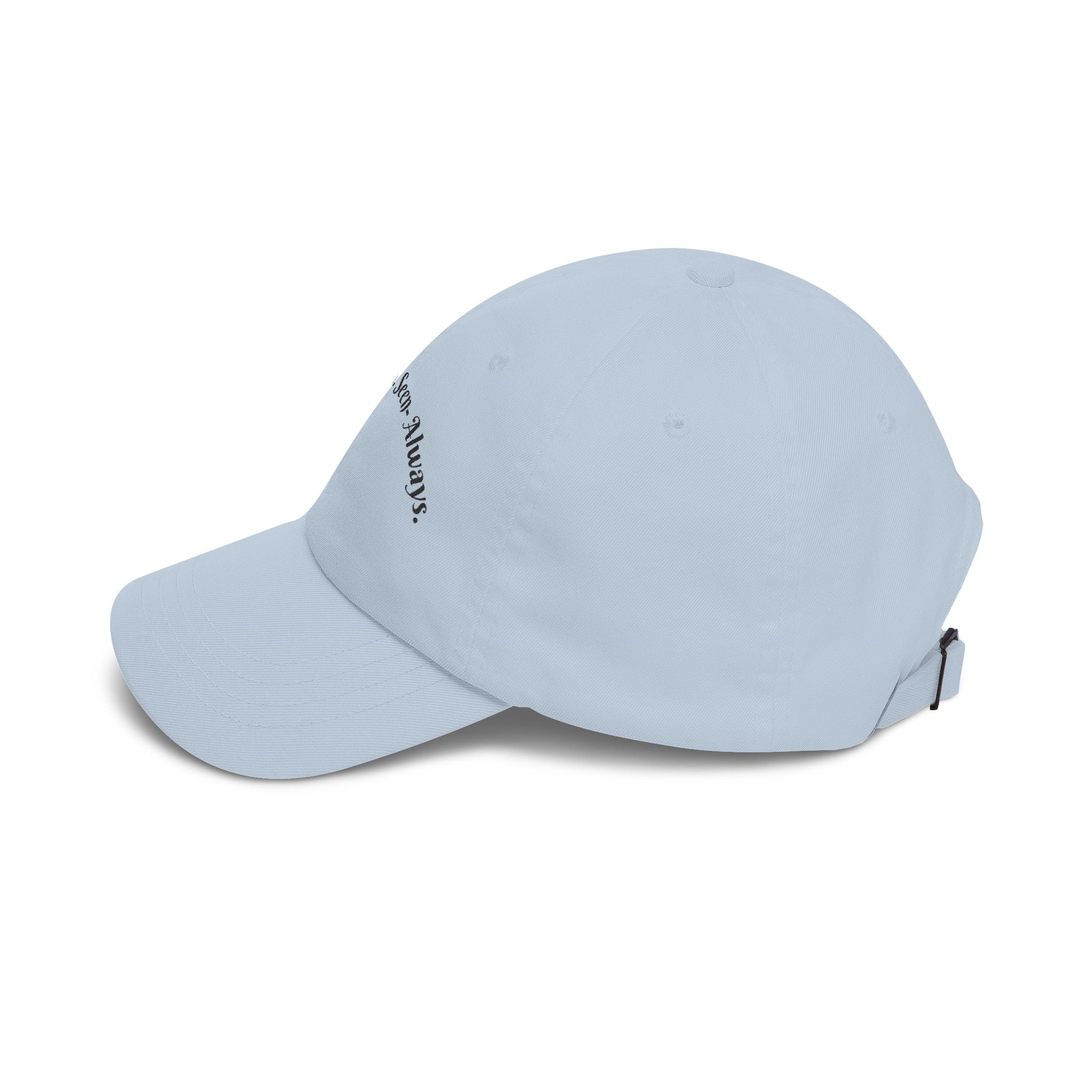 Dad Cap — "Royal. Chosen. Seen. Always." Embroidered Minimalist Baseball Hat