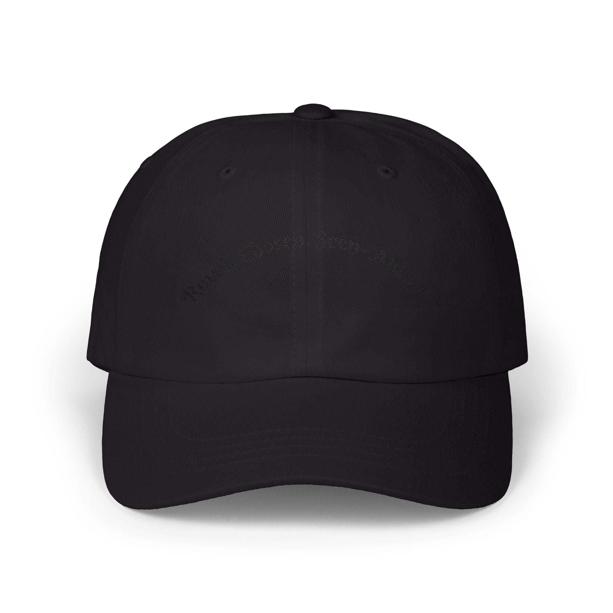 Dad Cap — "Royal. Chosen. Seen. Always." Embroidered Minimalist Baseball Hat
