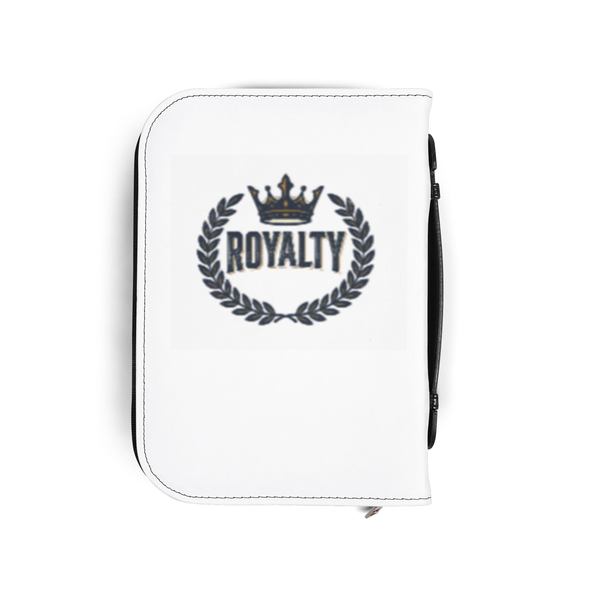 📚Bible Cover — "Royalty" Crown Zippered Bible Case