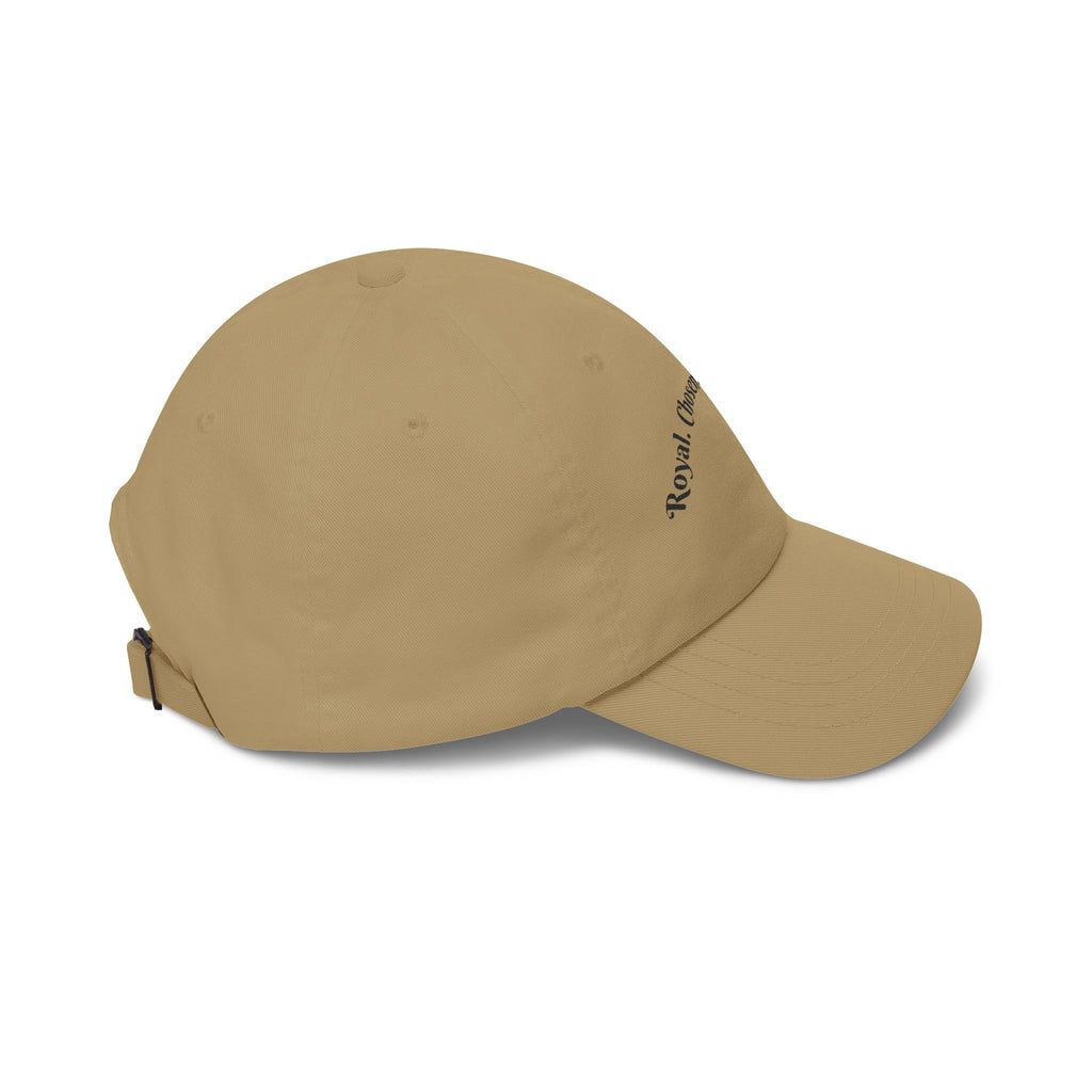 Dad Cap — "Royal. Chosen. Seen. Always." Embroidered Minimalist Baseball Hat
