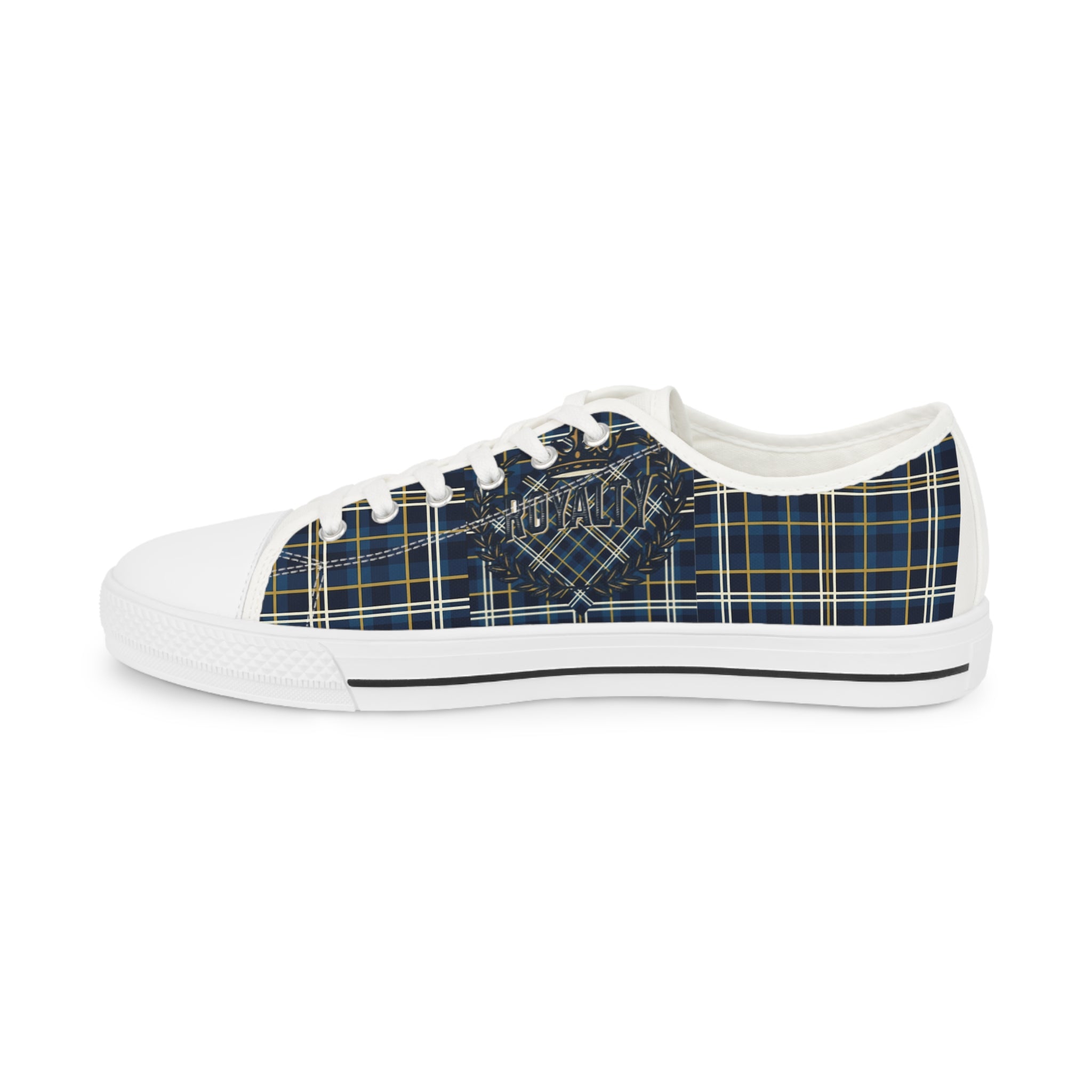 ✨Plaid Low Top Sneakers for Men — "Trainers"