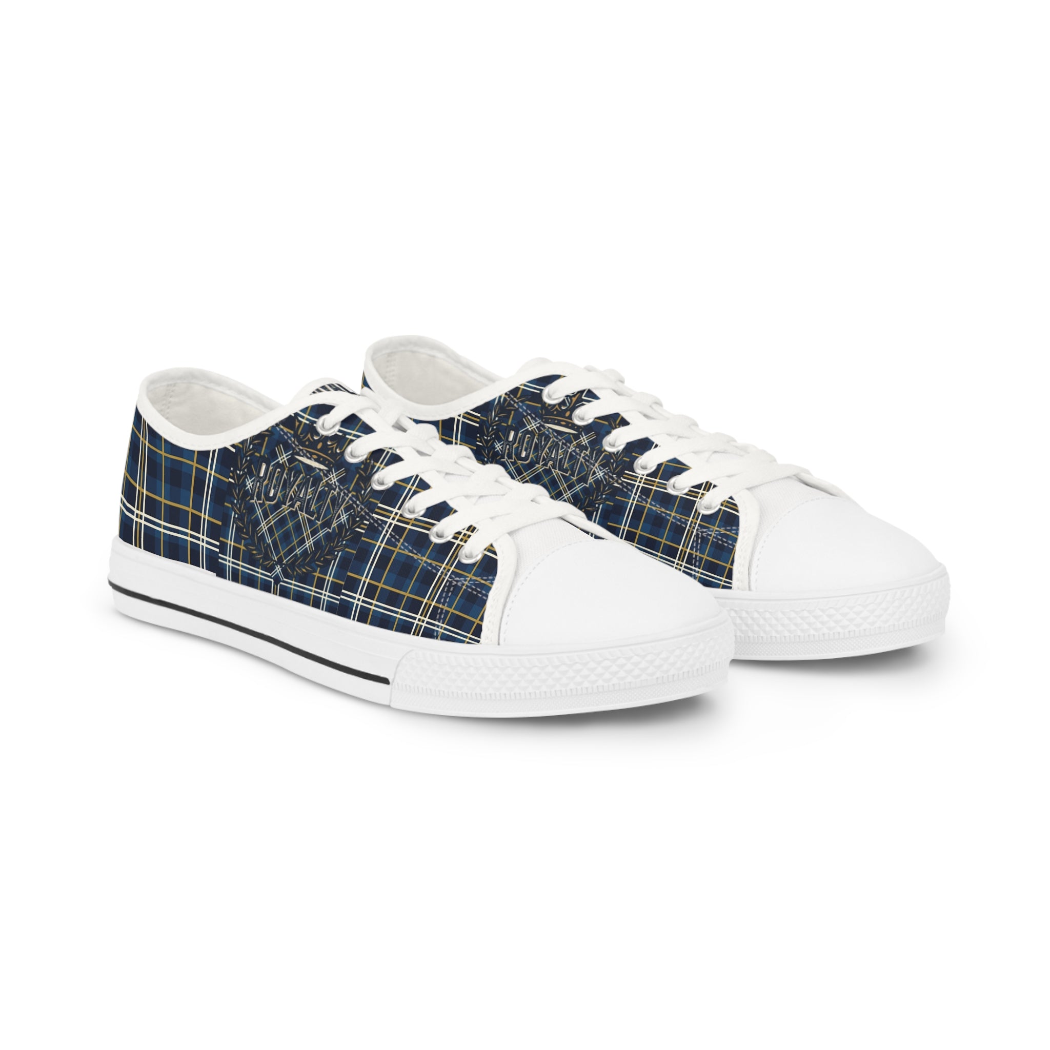 ✨Plaid Low Top Sneakers for Men — "Trainers"