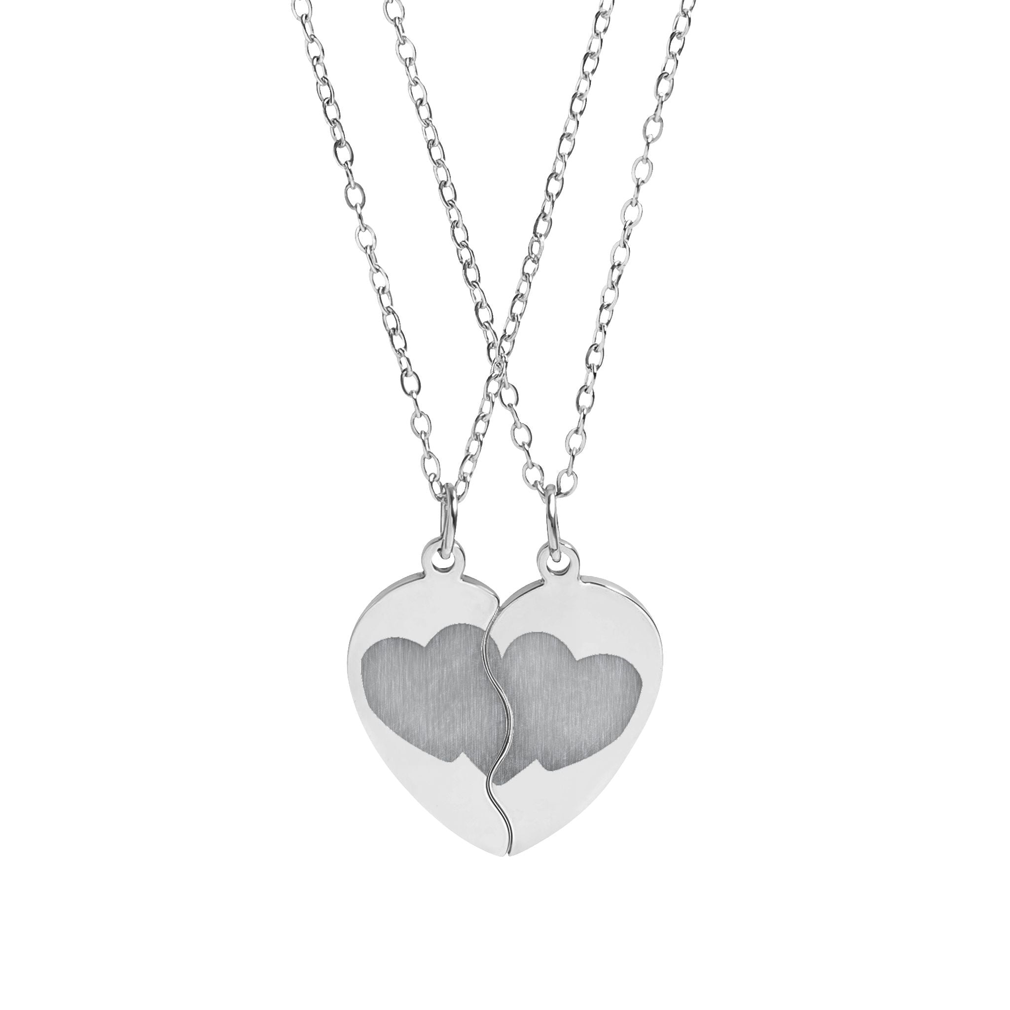 ♦️💎Always With You — Matching Heart Necklace Set