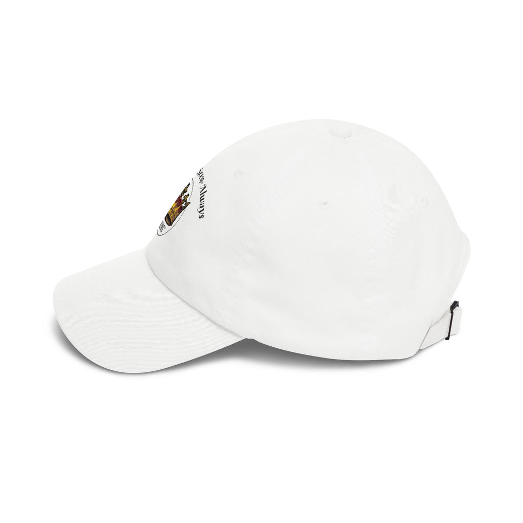 King Crown Dad Cap – "Royal. Chosen. Seen. Always" Embroidered Baseball Hat for Fathers & Fathers-to-Be