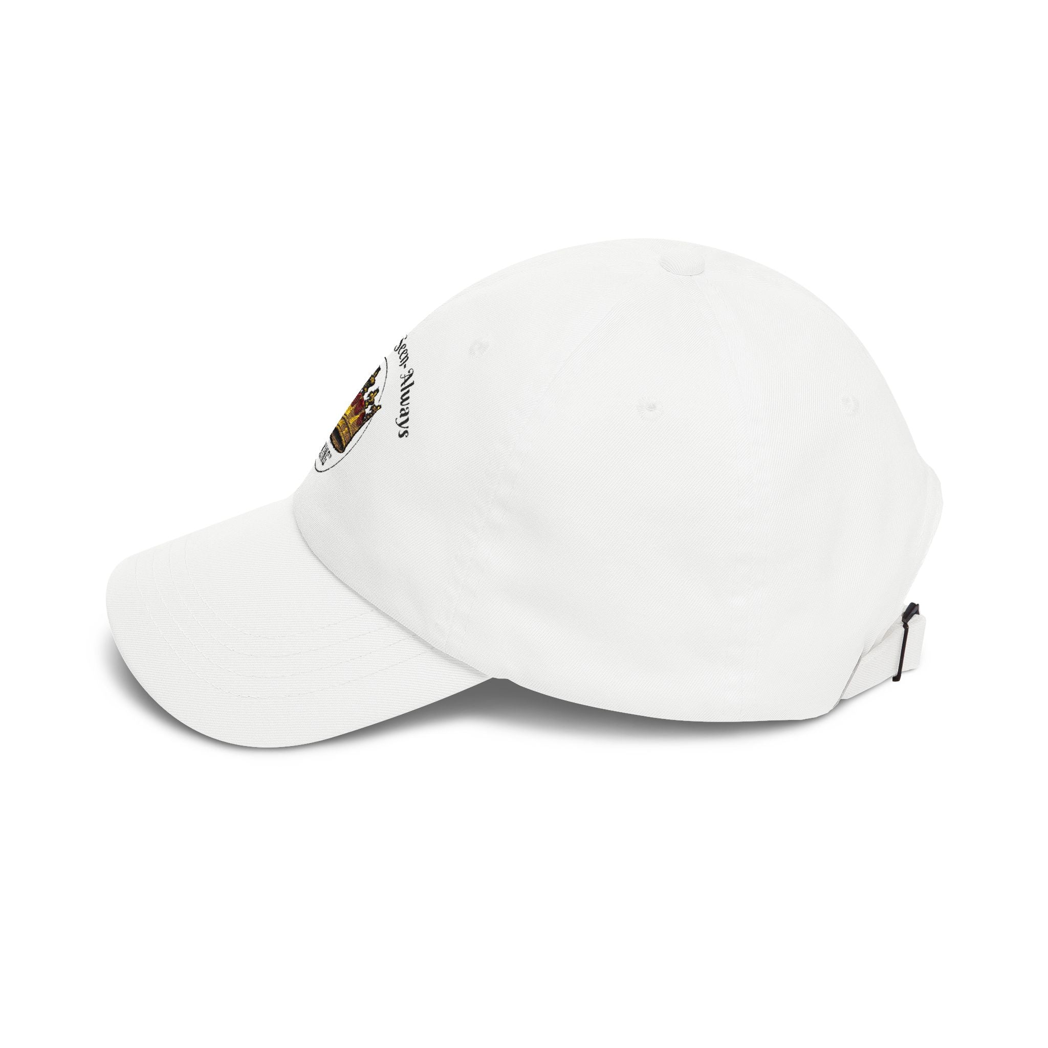 King Crown Dad Cap – "Royal. Chosen. Seen. Always" Embroidered Baseball Hat for Fathers & Fathers-to-Be