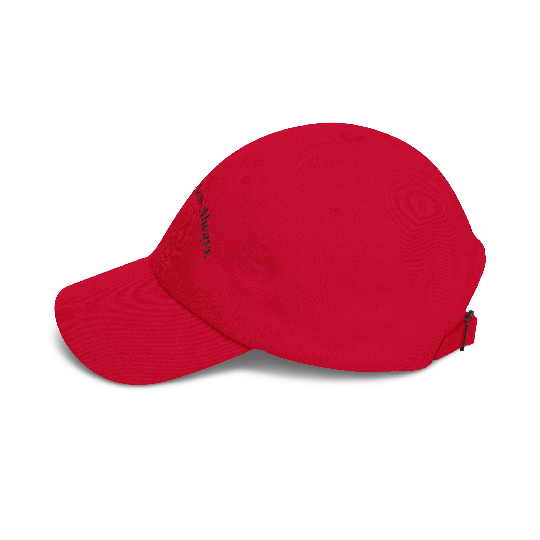 Dad Cap — "Royal. Chosen. Seen. Always." Embroidered Minimalist Baseball Hat