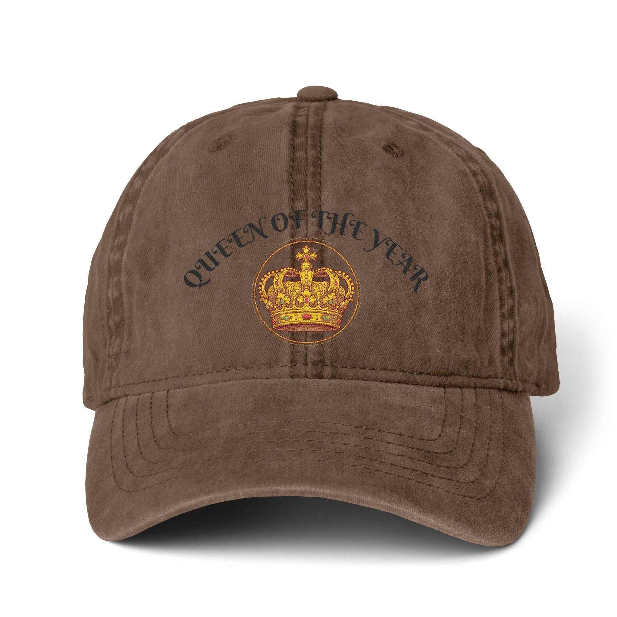👑🔥Mani's Vintage Ladies Cap (Undervisor Embroidery)