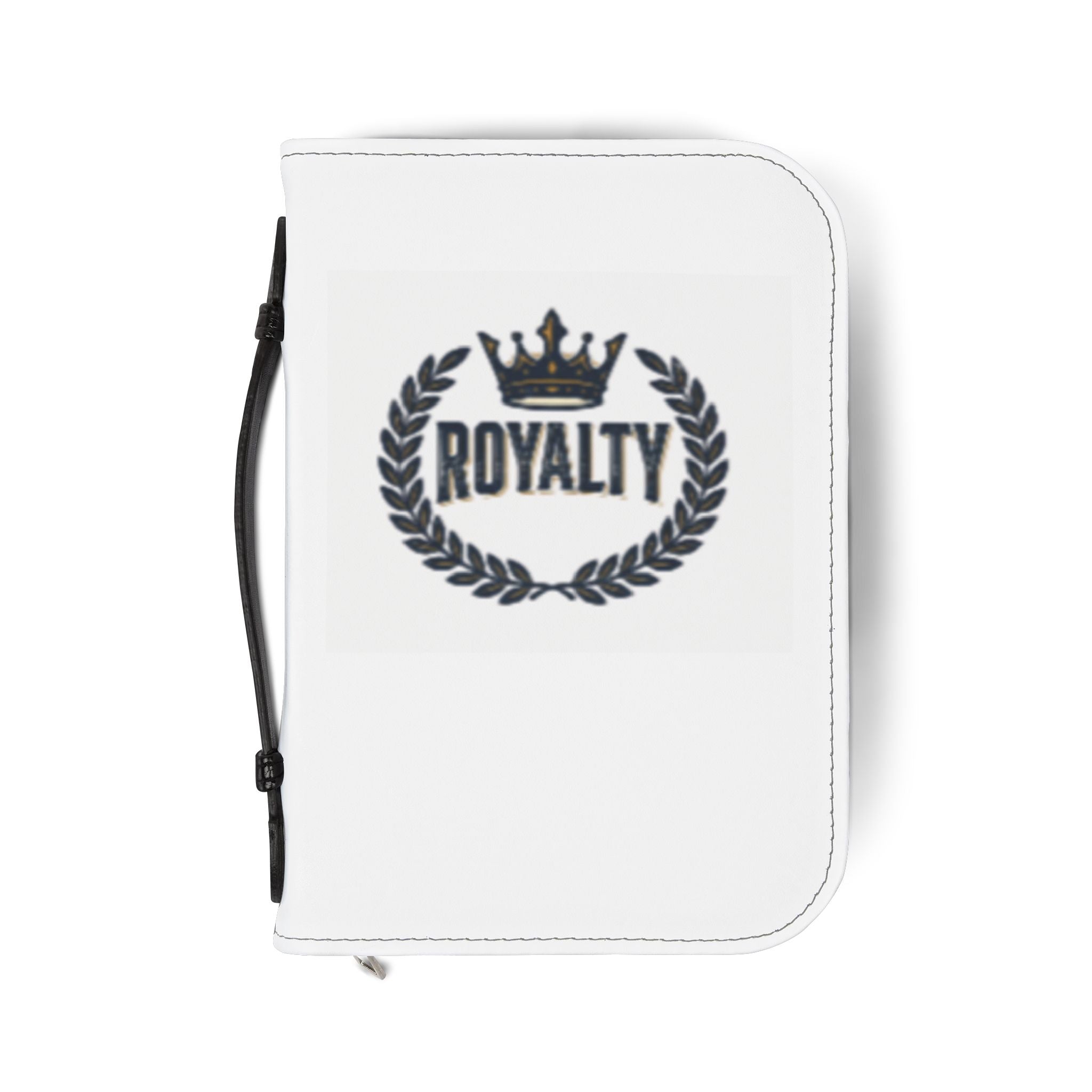 📚Bible Cover — "Royalty" Crown Zippered Bible Case