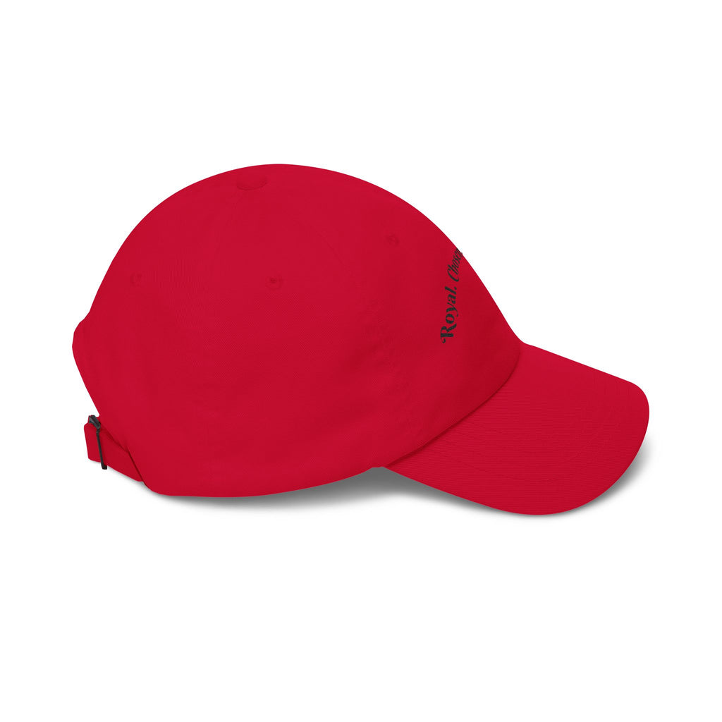 Dad Cap — "Royal. Chosen. Seen. Always." Embroidered Minimalist Baseball Hat