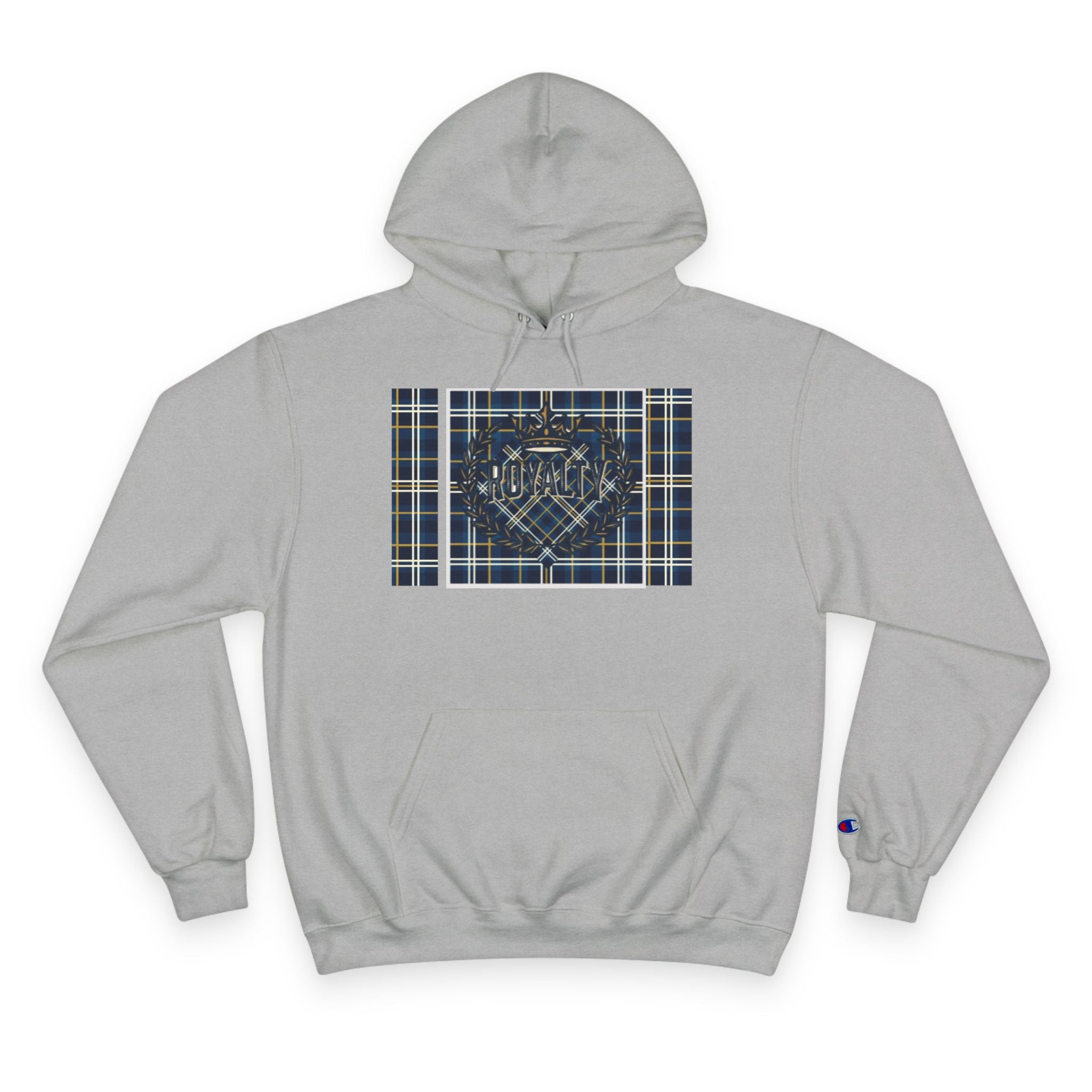 🔥1824 Plaid Crest Hoodie — "Champion Sweatshirt"