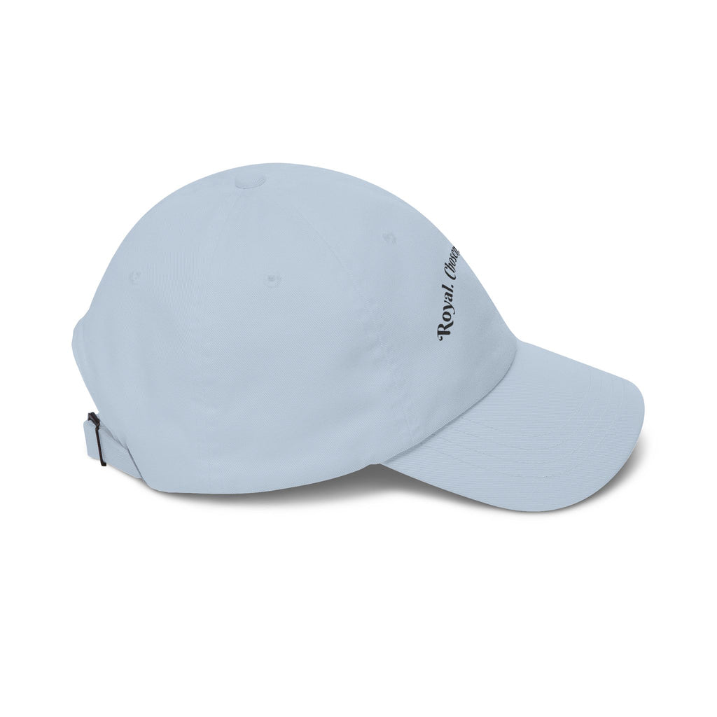 Dad Cap — "Royal. Chosen. Seen. Always." Embroidered Minimalist Baseball Hat