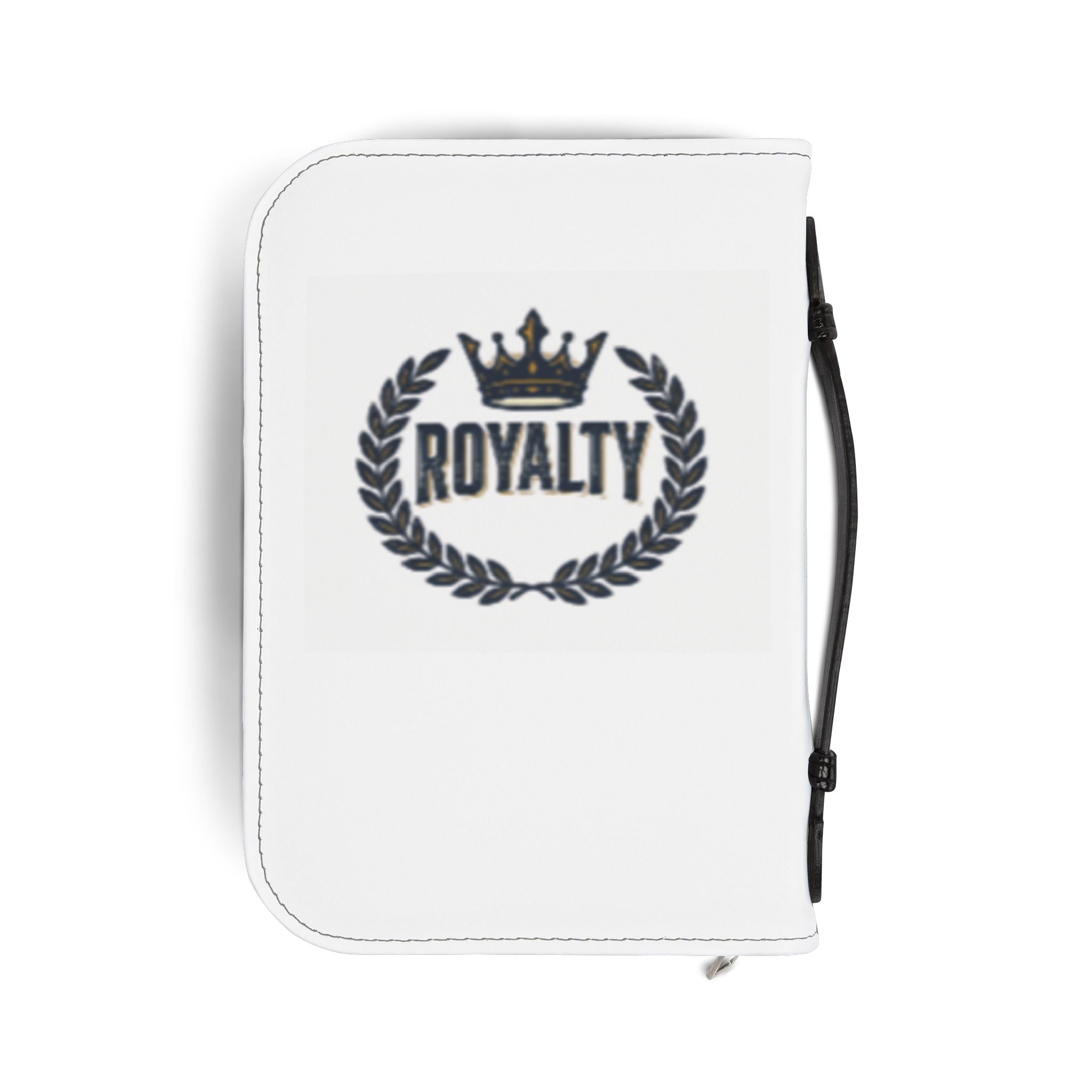 📚Bible Cover — "Royalty" Crown Zippered Bible Case