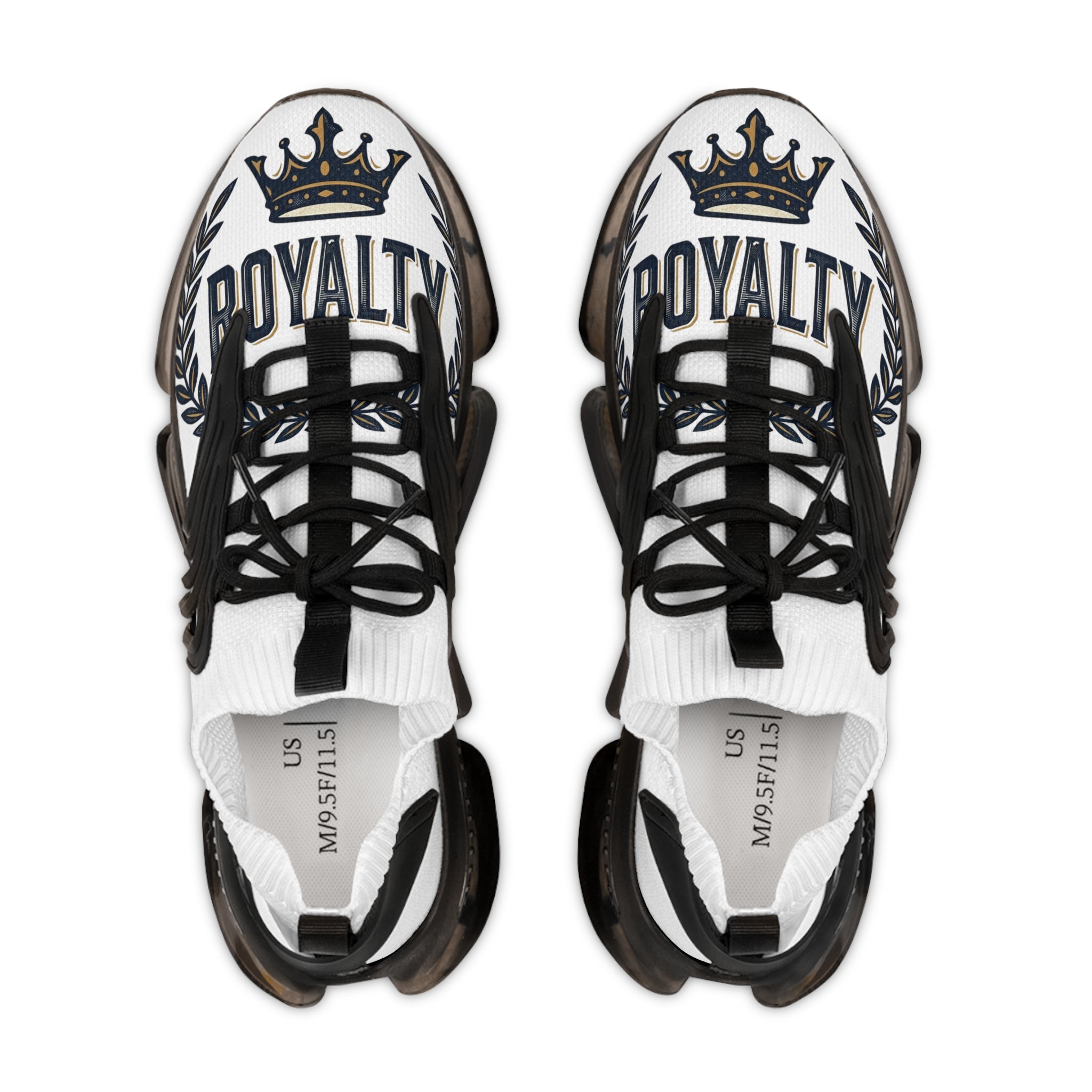 👟 Men's Mesh  — 'Royalty' Crown Sneakers